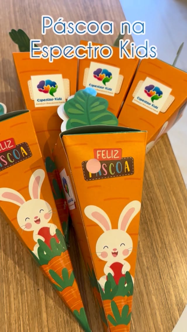Lembrancinhas de Páscoa preparadas pela equipe