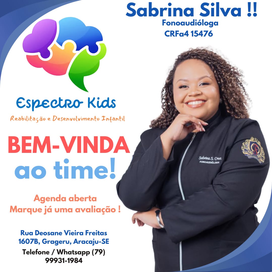 Apresentação da fonoaudióloga da equipe