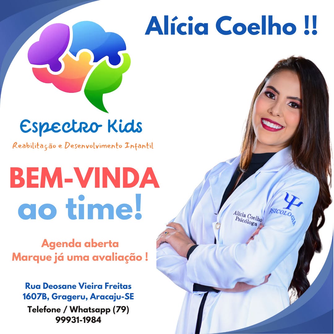 Apresentação da psicóloga da equipe
